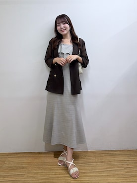 「La boutique BonBon（ラブティックボンボン）のアイテム」を使った、Sanaさん（レディース・163cm）の夏コーディネート