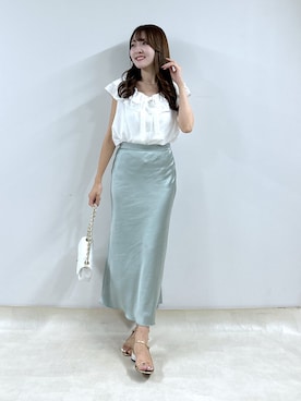 Sanaさん（レディース・163cm）の夏コーディネート