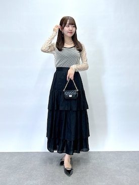 「大人ファッション」｜Sanaさん（レディース・163cm）の春コーディネート