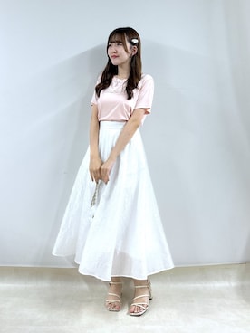 Sanaさん（レディース・163cm）の夏コーディネート