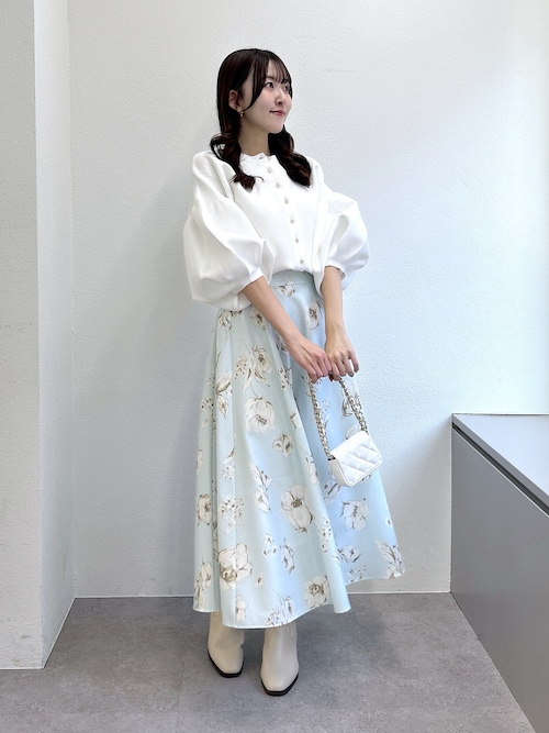 今すぐお届け！・名品】お袖ぽわんパールニットカーディガン