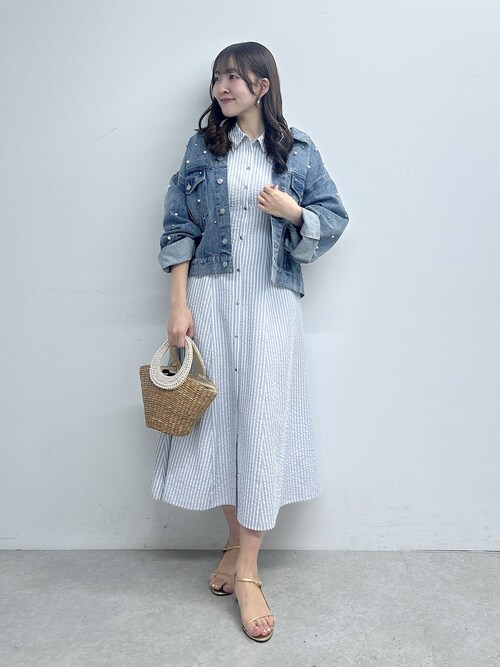 La boutique BonBon officialSanaさんのデニムジャケットを使った 