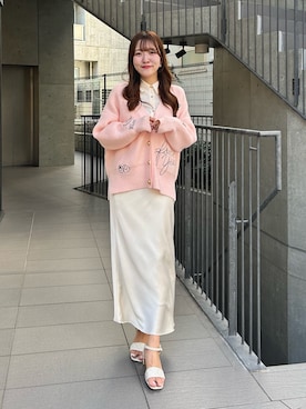 「レイヤードstyle」｜Sanaさん（レディース・163cm）の秋コーディネート