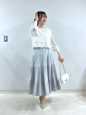 「アパレル」｜Sanaさん（レディース・163cm）の冬コーディネート