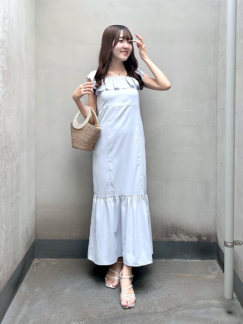 セール】【スタッフmiki監修・3サイズ展開あり】フリルトリム