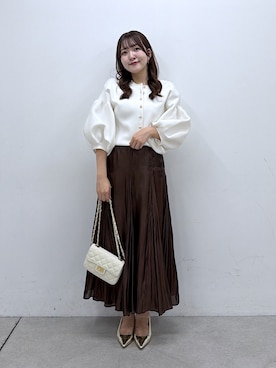 「La boutique BonBon（ラブティックボンボン）のアイテム」を使った、Sanaさん（レディース・163cm）の夏コーディネート