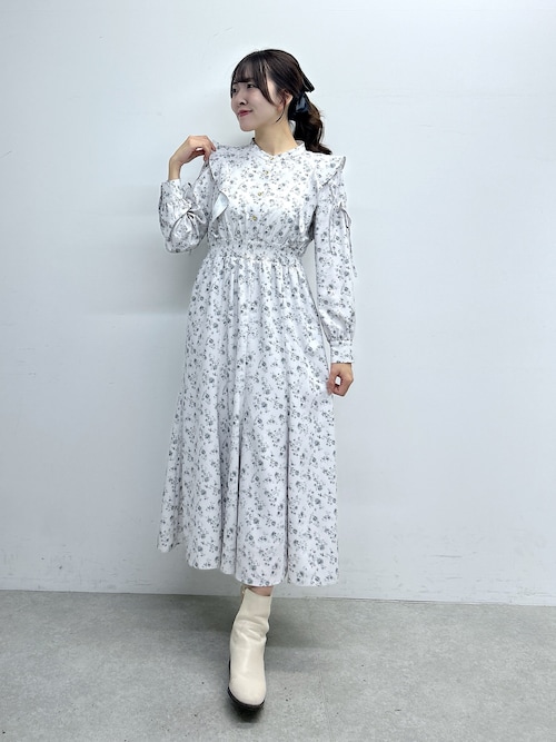 今すぐお届け！・最強愛されワンピース】小花プリントマーメイド