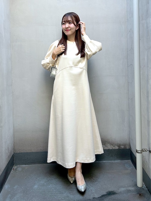 セール】【1枚で決まる】ドルマン切替ワンピース（ワンピース）｜La