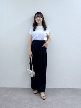 Sanaさん（レディース・163cm）の夏コーディネート
