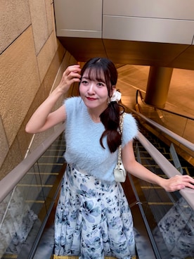 「ファーベスト」｜Sanaさん（レディース・163cm）の夏コーディネート