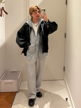 「CIAOPANIC TYPY（チャオパニックティピー）のアイテム（ジャケット/アウター）」を使った、はるとさん（メンズ・162cm）の春コーディネート