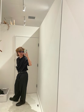 「JUNRED（ジュンレッド）のアイテム」を使った、はるとさん（骨格ストレート・メンズ・162cm）の夏コーディネート