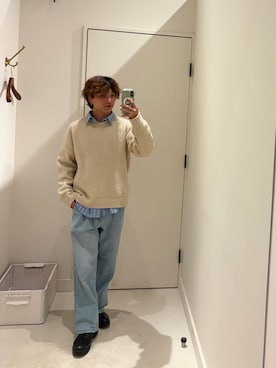 「アイテム（チェスターコート）」を使った、はるとさん（メンズ・162cm）の秋コーディネート