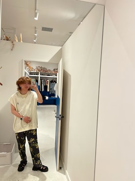 「Critical Slide（クリティカルスライド）のアイテム（パンツ）」を使った、はるとさん（メンズ・162cm）の夏コーディネート
