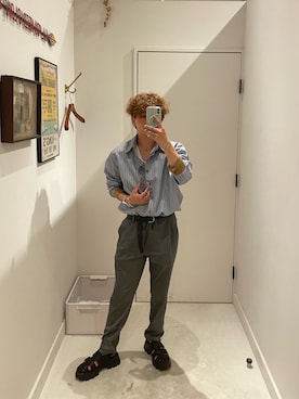はるとさん（骨格ストレート・メンズ・162cm）の秋コーディネート