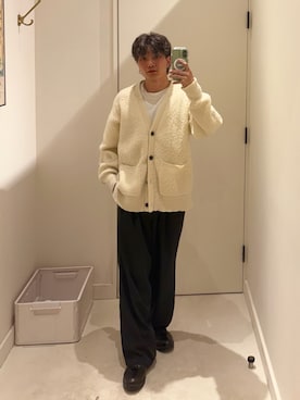 「アイテム（チェスターコート）」を使った、はるとさん（メンズ・162cm・20代）の冬コーディネート