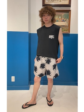 「アイテム（水着/着物・浴衣）」を使った、はるとさん（メンズ・162cm）の夏コーディネート