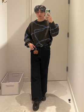 「アイテム（チェスターコート）」を使った、はるとさん（メンズ・162cm）の冬コーディネート