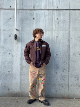 「アイテム（ブルゾン）」を使った、はるとさん（メンズ・162cm）の秋コーディネート