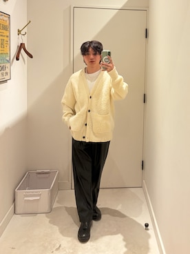 「JUNRED（ジュンレッド）のアイテム」を使った、はるとさん（メンズ・162cm）の冬コーディネート