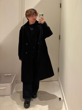 「アイテム（Tシャツ/カットソー）」を使った、はるとさん（メンズ・162cm）の秋コーディネート