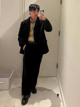 「アイテム（テーラードジャケット）」を使った、はるとさん（メンズ・162cm・20代）の秋コーディネート