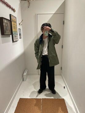 「PORT OF CALL（ポートオブコール）のアイテム」を使った、はるとさん（メンズ・162cm）の冬コーディネート