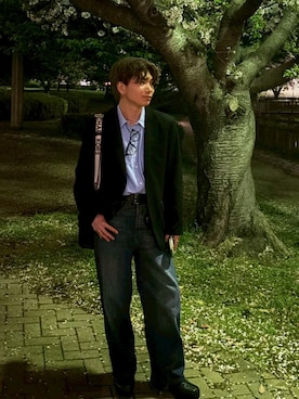 「MICHAEL KORS（マイケルコース）のアイテム」を使った、はるとさん（メンズ・162cm）の春コーディネート