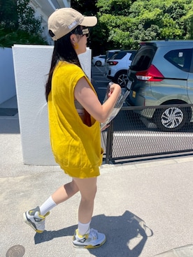 「アイテム（アンダーウェア）」を使った、aoiさん（レディース・163cm）の夏コーディネート