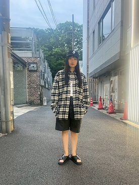 「GAP（ギャップ）のアイテム」を使った、aoiさん（レディース・163cm）の夏コーディネート