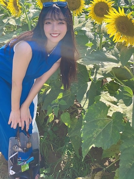 「アイテム（ワンピース/ドレス）」を使った、aoiさん（レディース・163cm・20代）の夏コーディネート