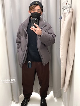 「リドム」｜「アイテム（ジャケット/アウター）」を使った、じゅんさん（メンズ・165cm）の冬コーディネート