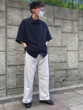 「CASPER JOHN（キャスパージョン）のアイテム（ブーツ）」を使った、ユウダイさん（メンズ・173cm）の夏コーディネート