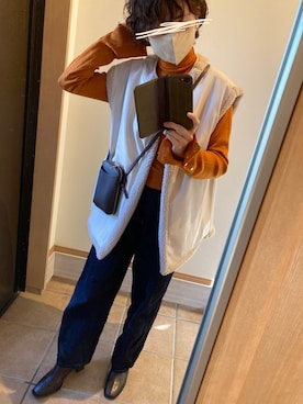 うっちーさん（レディース・157cm）の冬コーディネート