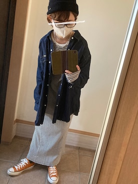 うっちーさん(レディース・157cm)の春コーディネート