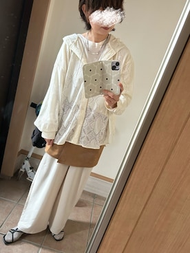 「LEPSIM（レプシィム）のアイテム」を使った、うっちーさん（レディース・157cm）の春コーディネート