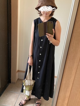うっちーさん(レディース・157cm)の夏コーディネート