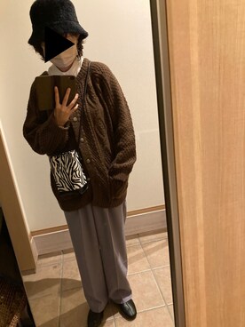 うっちーさん(レディース・155cm)の冬コーディネート