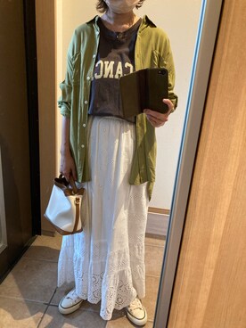 うっちーさん（レディース・155cm）の春コーディネート