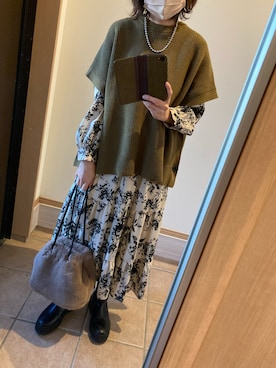 うっちーさん（レディース・155cm）の冬コーディネート