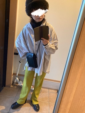 うっちーさん（レディース・157cm）の冬コーディネート