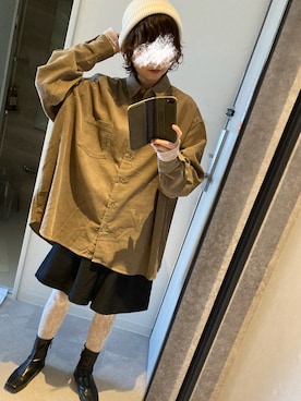 「アイテム（タイツ/ストッキング）」を使った、うっぴさん（レディース・157cm）の秋コーディネート