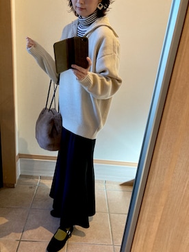 うっちーさん（レディース・155cm）の冬コーディネート