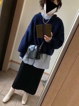 うっちーさん(レディース・155cm)の冬コーディネート