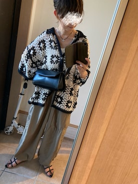 「アイテム（チョーカー）」を使った、うっぴさん（レディース・157cm）の夏コーディネート