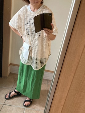 うっちーさん（レディース・157cm）の夏コーディネート