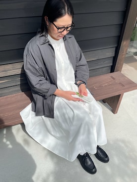 「アイテム（その他シューズ）」を使った、meiさん（レディース・169cm）の秋コーディネート