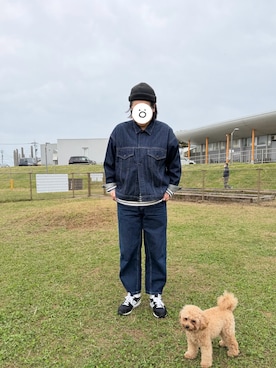 「MUJI Labo（ムジラボ）のアイテム」を使った、meiさん（レディース・169cm）の秋コーディネート