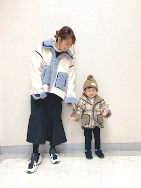 ワンピースを使った 親子コーデ のレディース人気ファッションコーディネート Wear