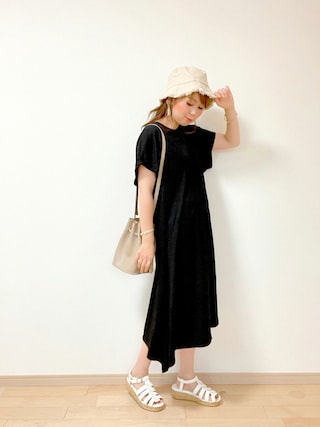 Zara ザラ の 宇宙プリント ミディ丈 ワンピース スペース ロングワンピース マキシワンピース ワンピース Wear